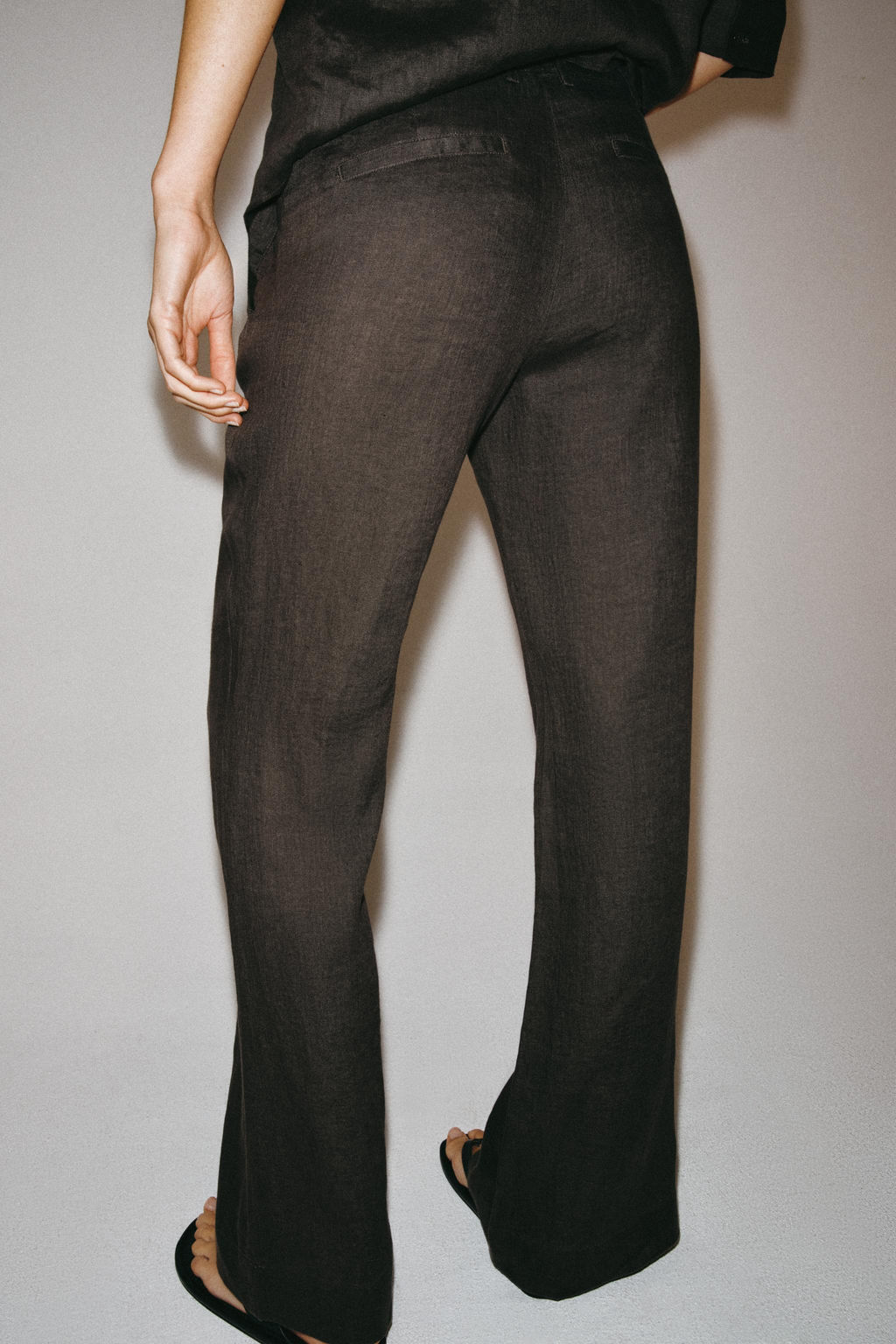 PANTAL?N FLARE LINO ZW COLLECTION / Vis?n - Zara фото 2