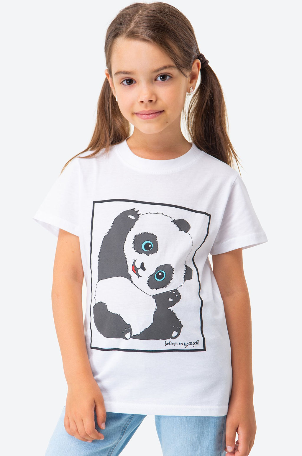 Детская хлопковая футболка Happy Fox фото 21