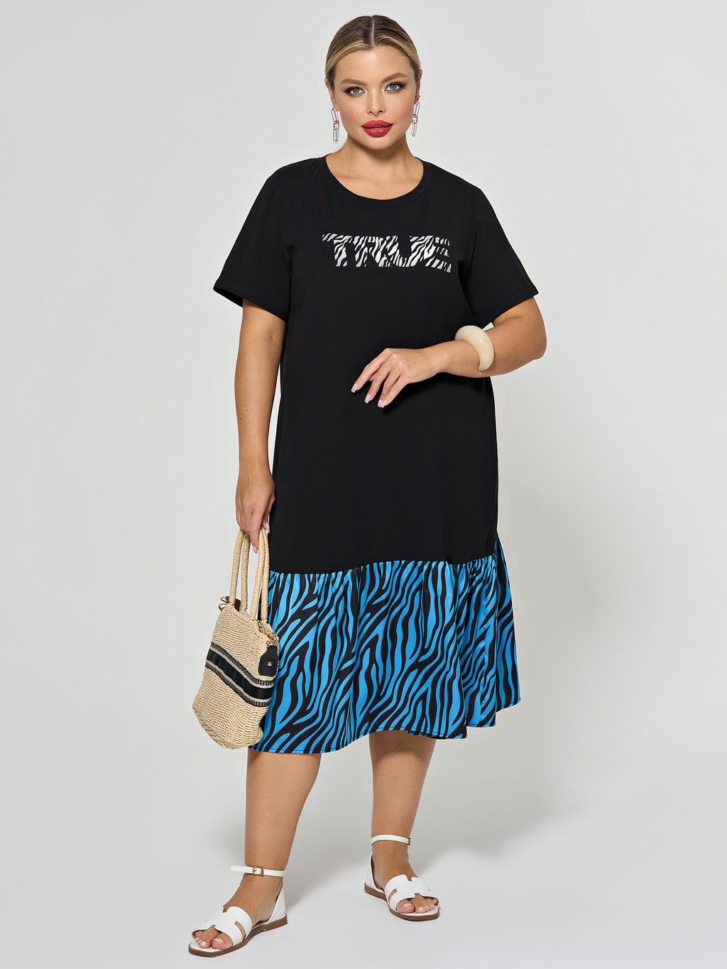 Платье 0387-1с глубокий черный - Dora фото 21