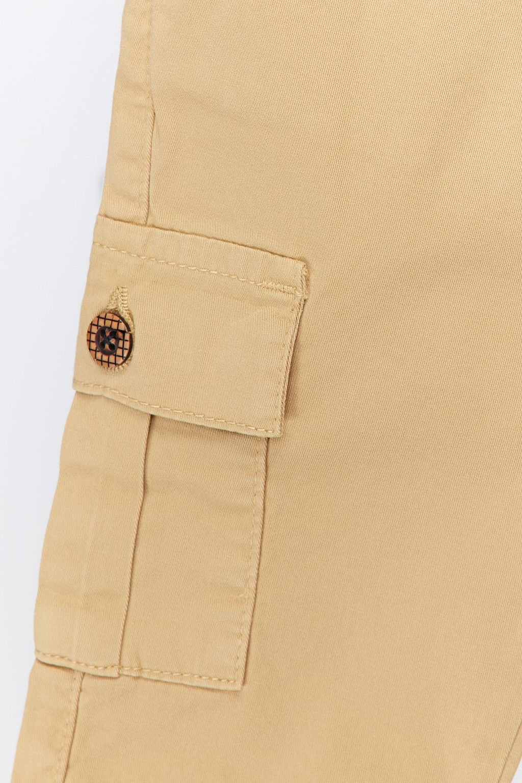 Erkek Cocuk Ac?k Camel Cepli Beli Lastikli Esnek Jogger Dokuma Pantolon TKDSS24PL00003 - Trendyolmilla фото 7