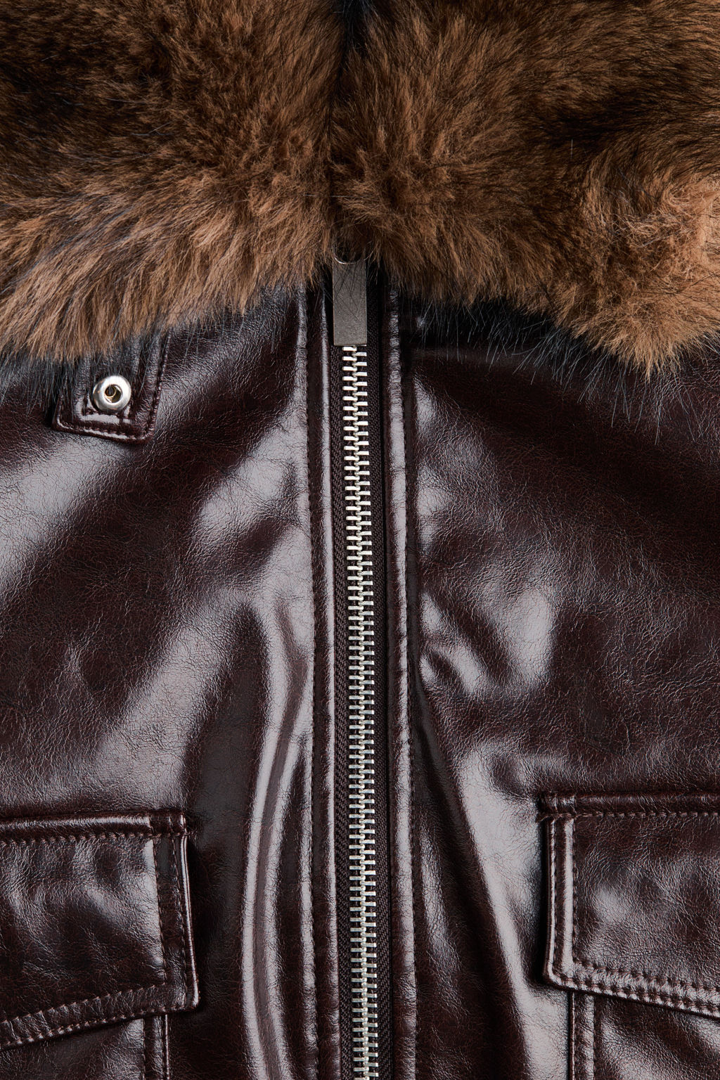 Cazadora revestida con cuello extra?ble - H&m фото 4