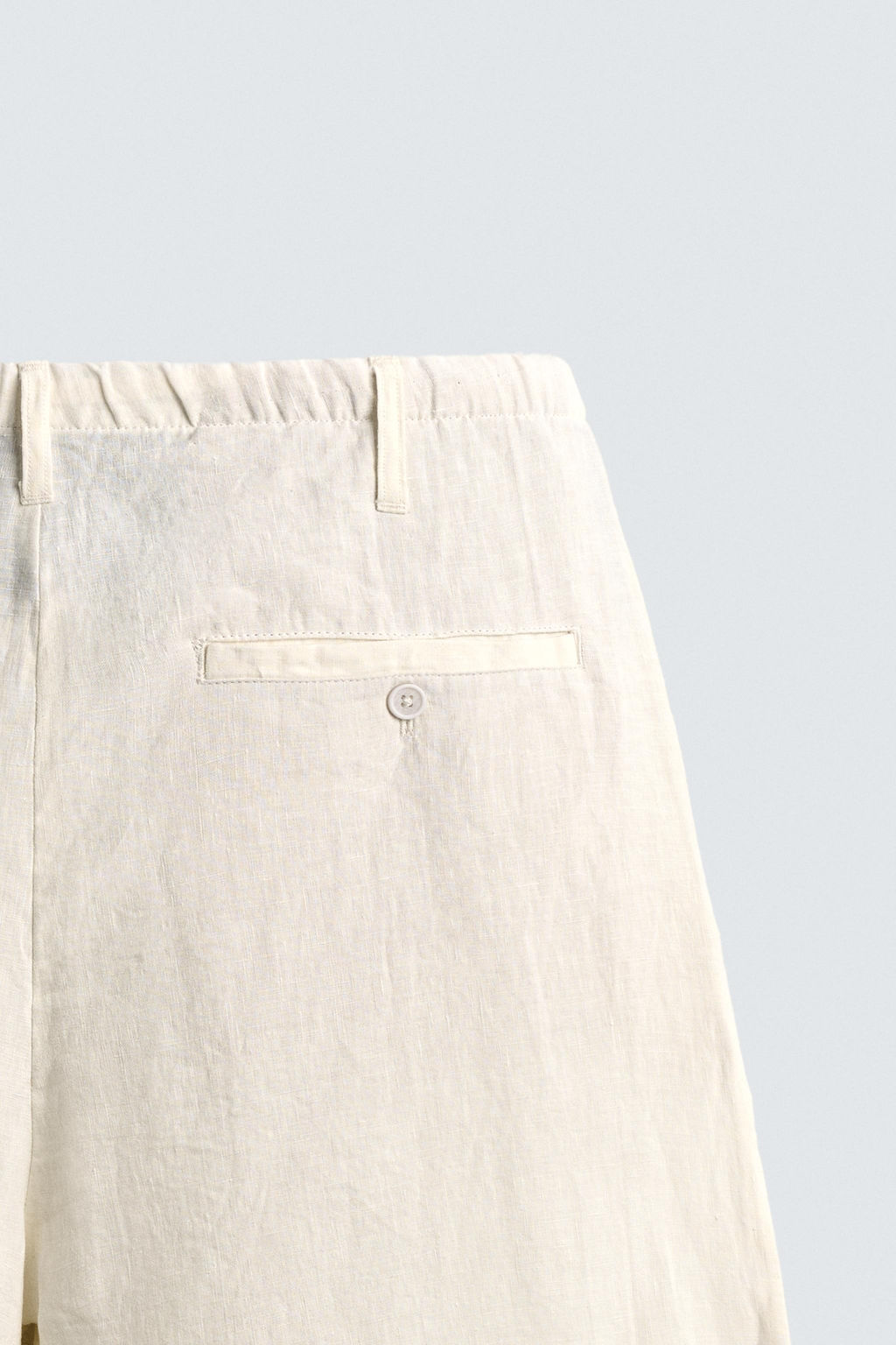 PANTAL?N RELAXED FIT 100% LINO / Crudo
