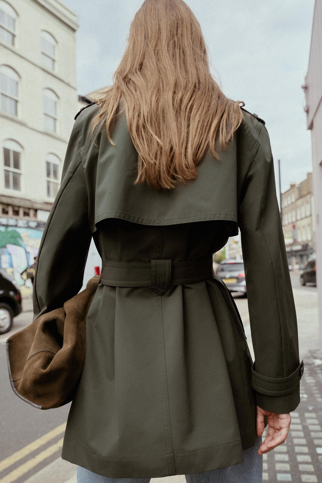 DOUBLE-BREASTED WATER REPELLENT WINDPROOF TRENCH COAT - Zara фото 4