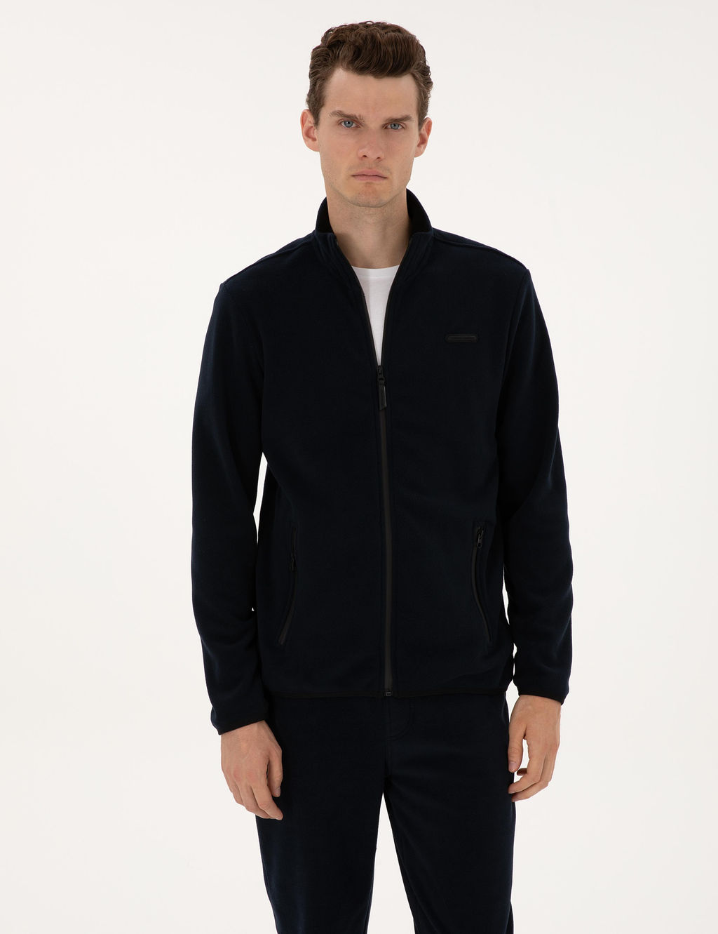 Lacivert Regular Fit Polar H_rka
