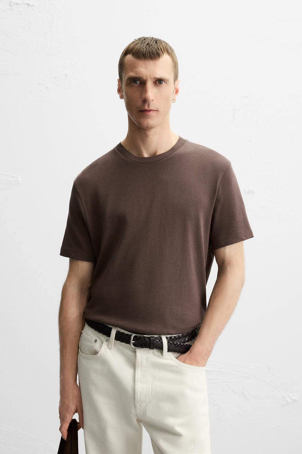 BASIC KNIT T-SHIRT - Zara фото 58