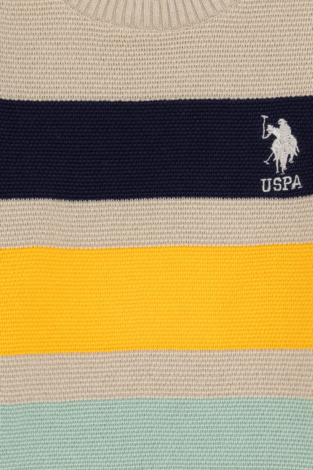 Erkek _ocuk Ta_ Melanj Bisiklet Yaka Kazak - U.s. polo assn фото 4