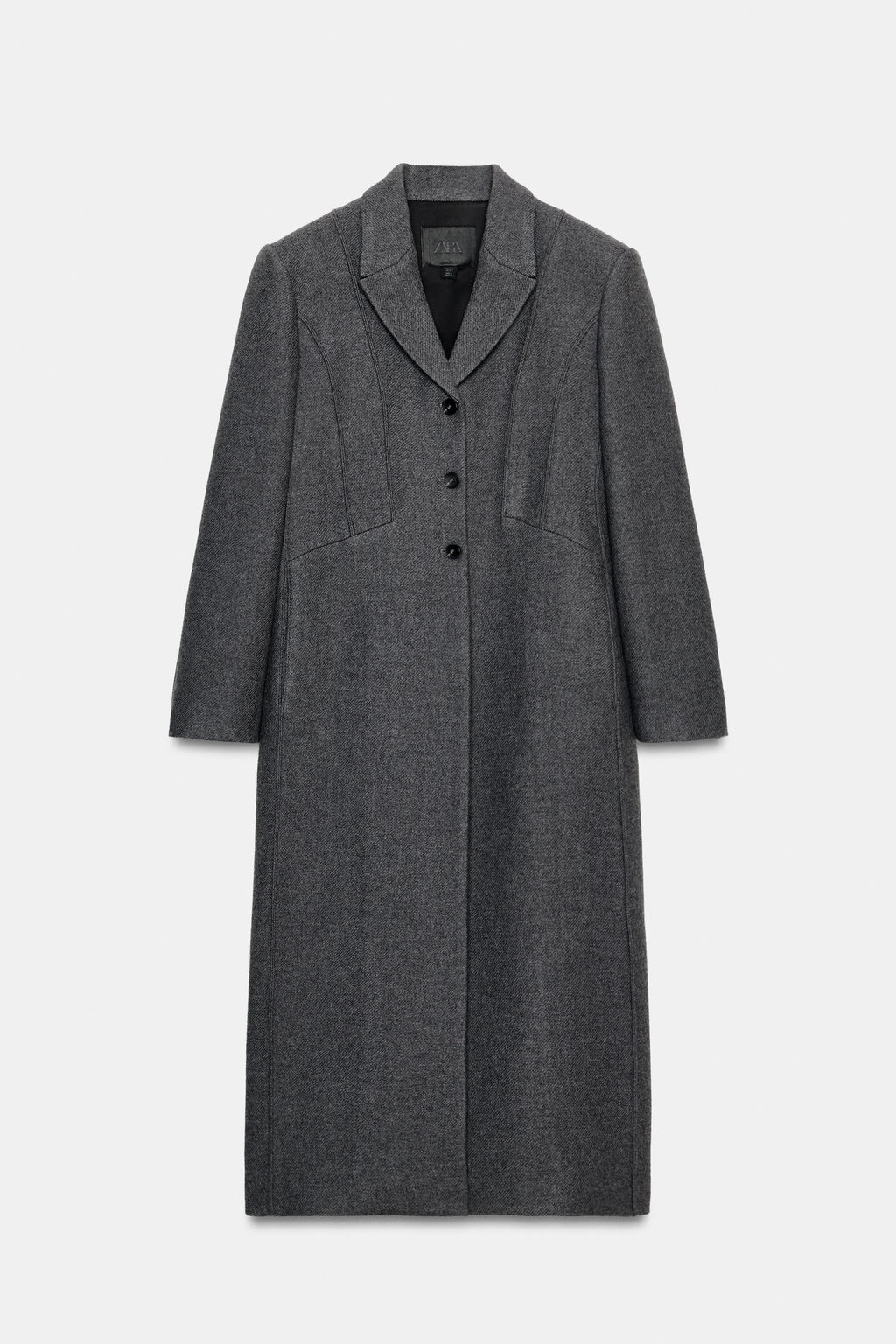 FITTED MANTECO WOOL COAT ZW COLLECTION LIMITED EDITION - Zara фото 9