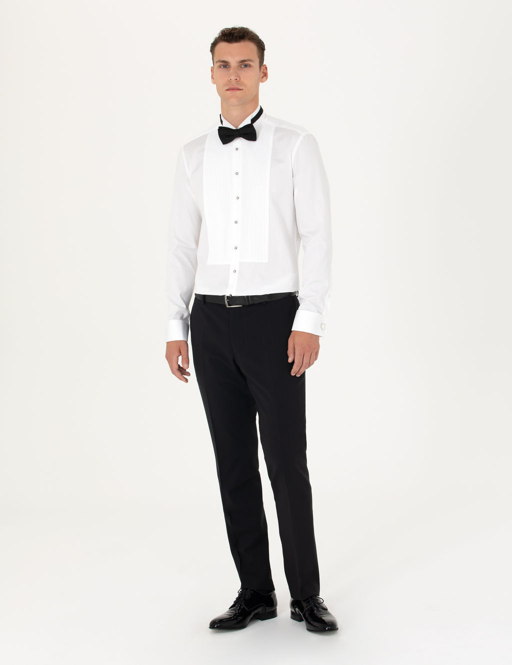 Beyaz Slim Fit Smokin G_mlek