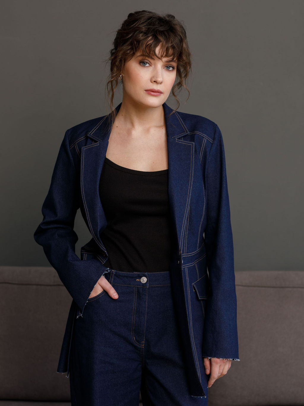 Жакет из джинсы - Stilla фото 2