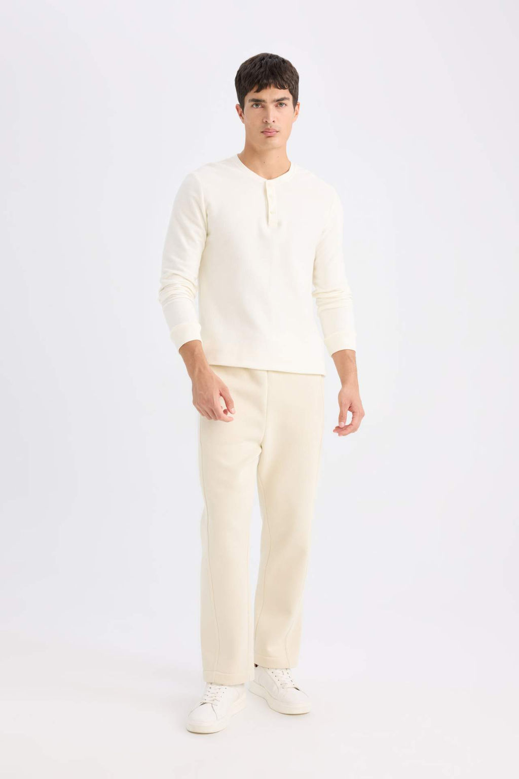 Regular Fit Esofman Alt? Beli Lastikli Basic Duz Cepli Duz Paca - Defacto фото 4