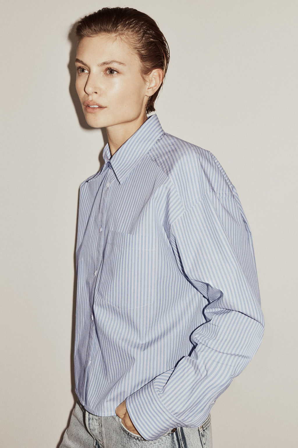 Camisa de popelina - H&m фото 3