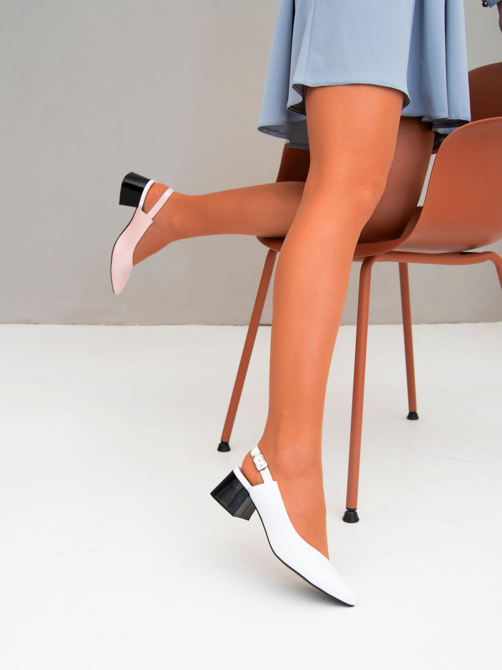 Туфли EDART 4100.767 bl. white/pink R - Ed'art фото 2