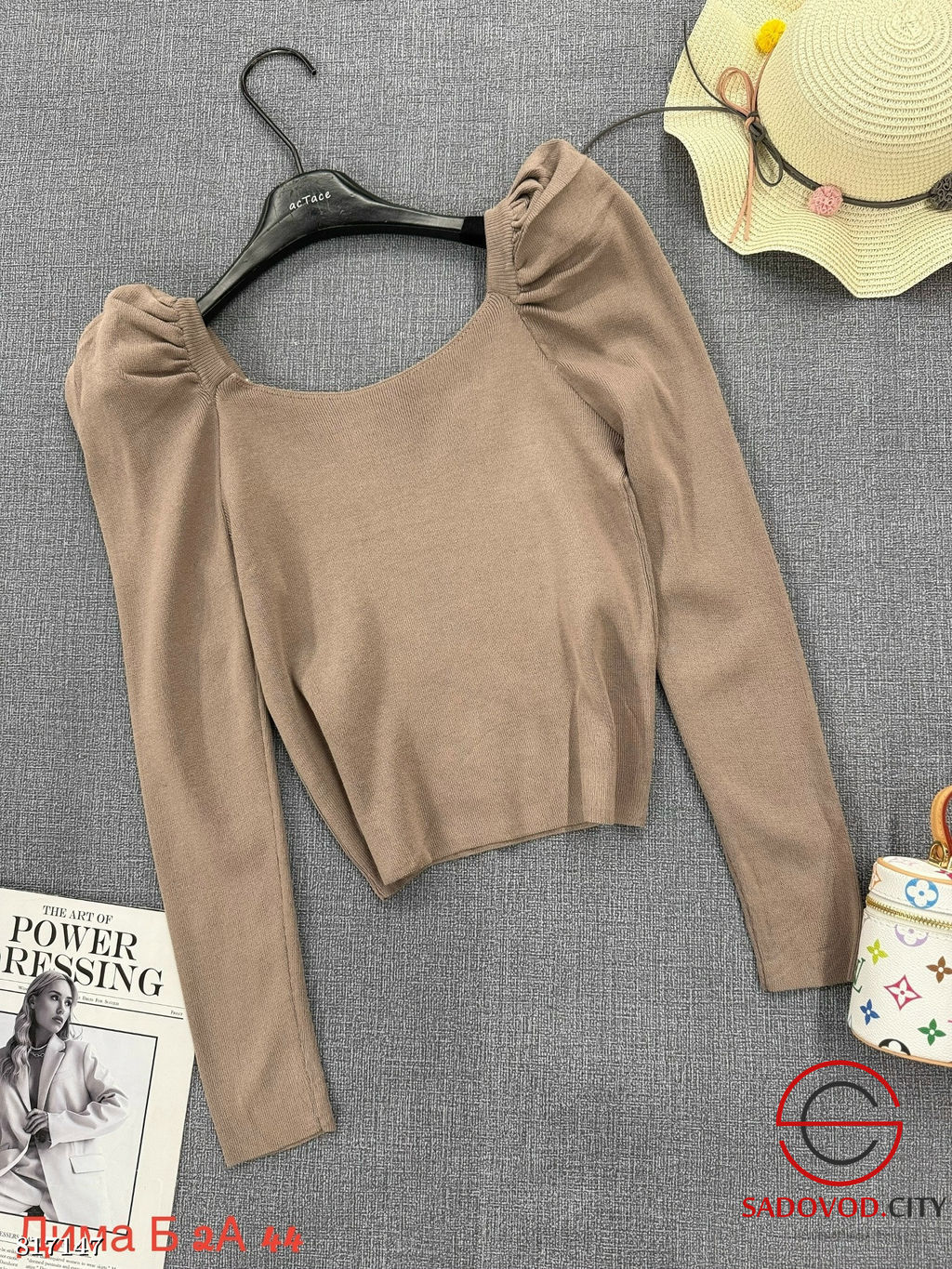 Кофта женская оверсайз - Bruno фото 8