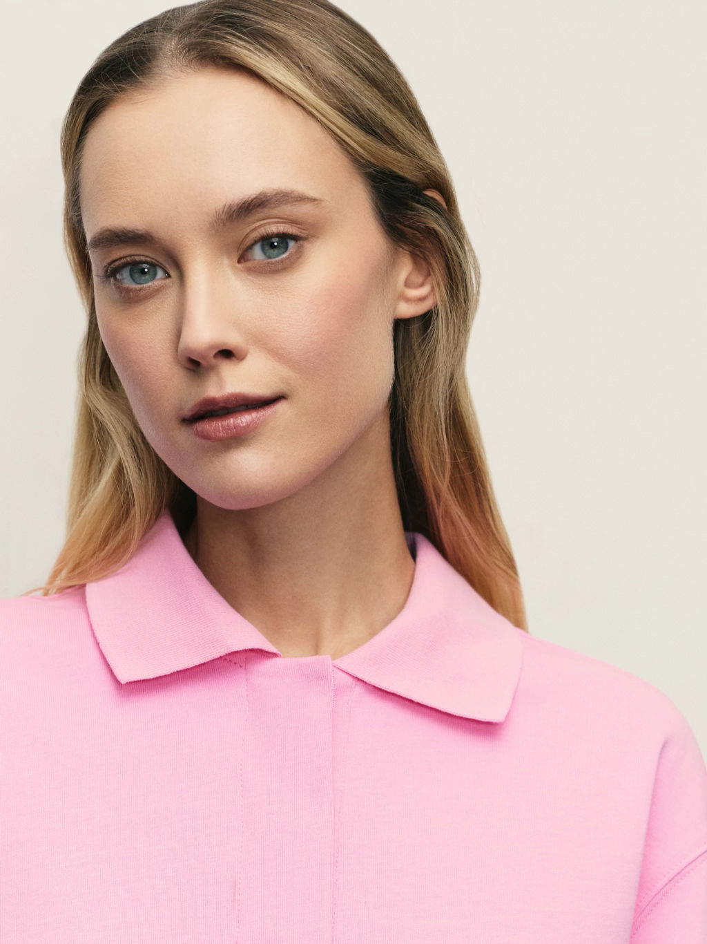 Лонгслив оверсайз с отложным воротником / Zarina  фото 6