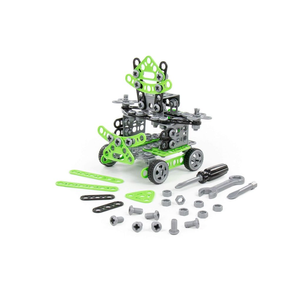 Конструктор Изобретатель (182 элемента) (в коробке) - Полесье фото 2