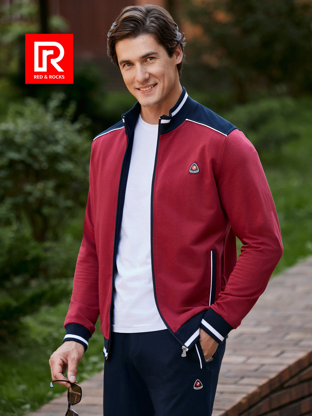 Спортивный костюм мужской 12M-RR-1128/1 RED-N-ROCKS