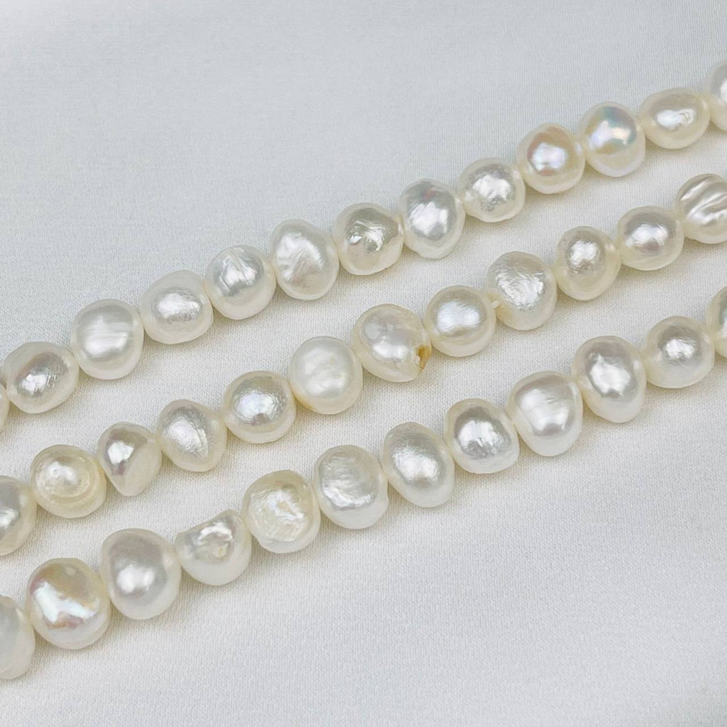 Бусины для украшений из белого Жемчуга 39 см