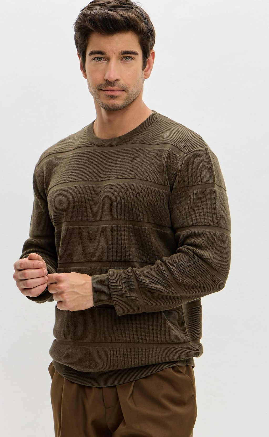 Джемпер P521-1571 d.beige - Primm фото 10