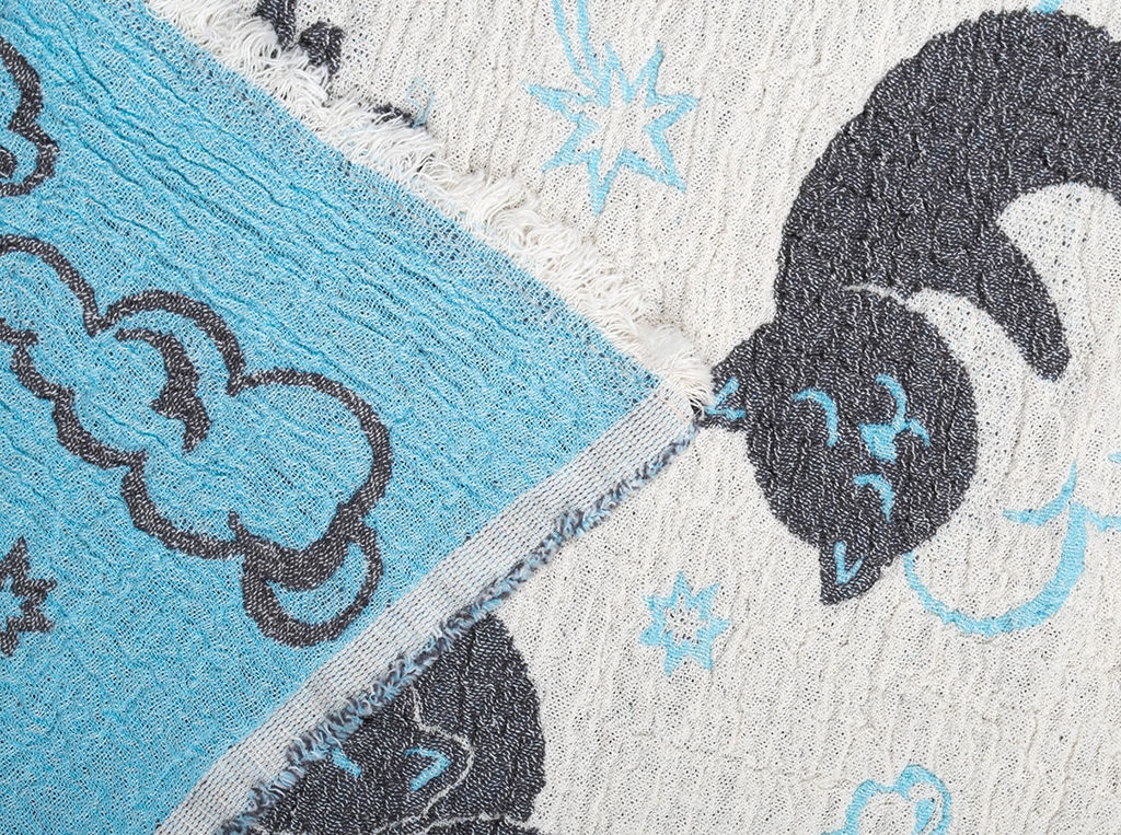 20С113-ШР/у./рул. 130*100 Плед Ночка цв. 10 рис. 992 - Текс-дизайн фото 2