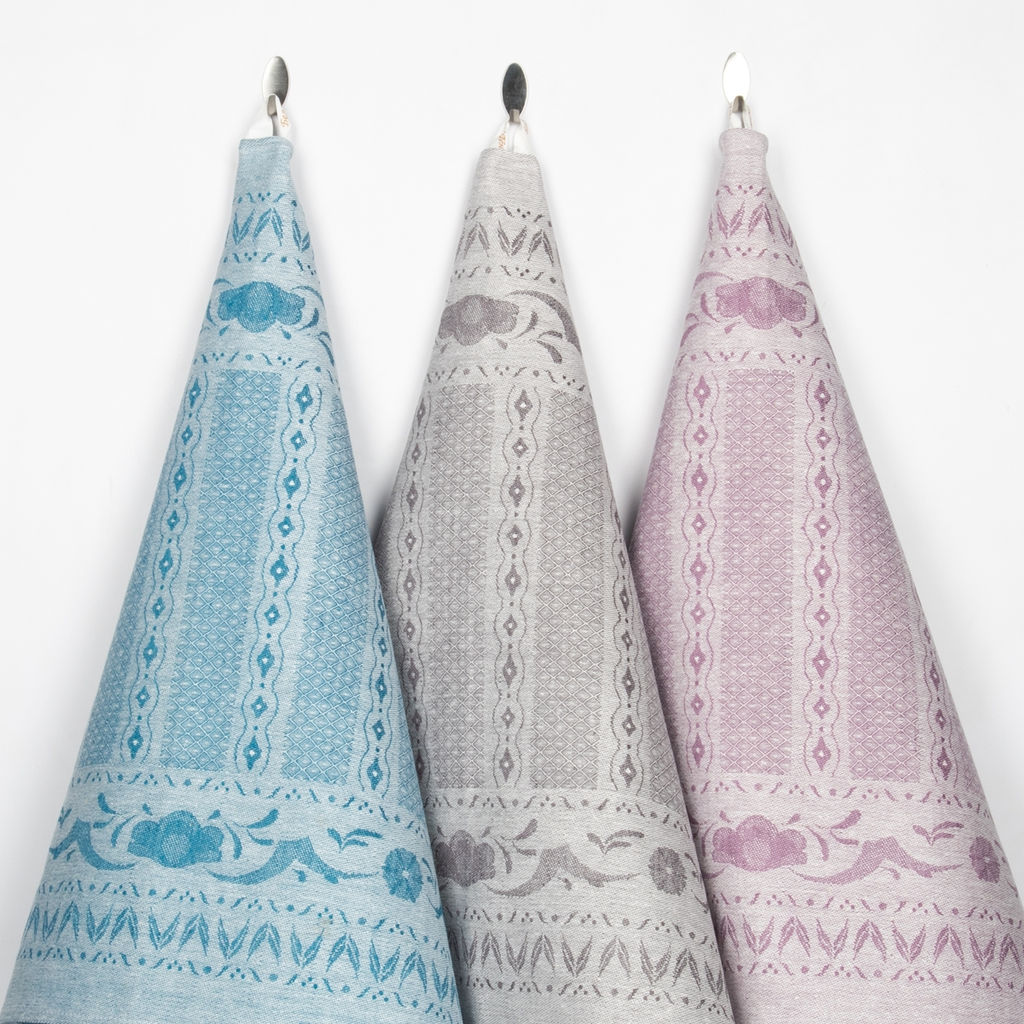 17С122-ШР/фкор Комплект полотенец из 3 шт. 49*70 "Лейла-3" цв. 0 рис. 381