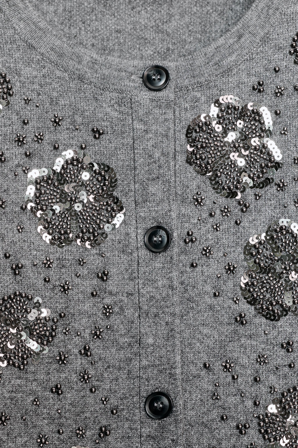BEADED KNIT CARDIGAN - Zara фото 8