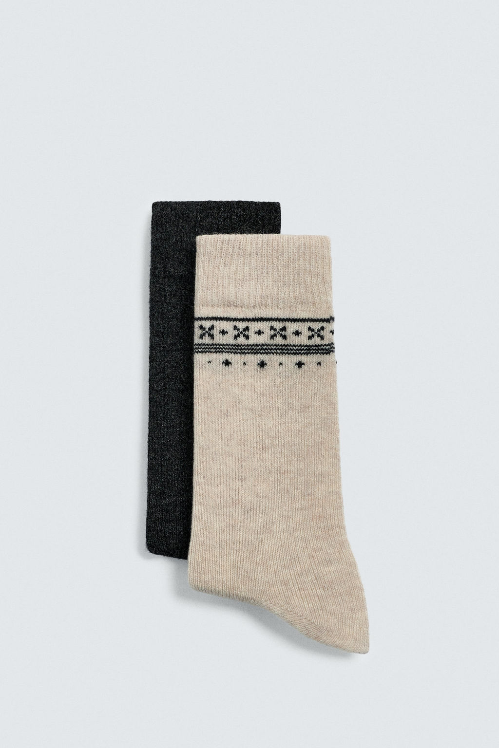 PACK OF 2 COMBINED SOCKS - Zara фото 2