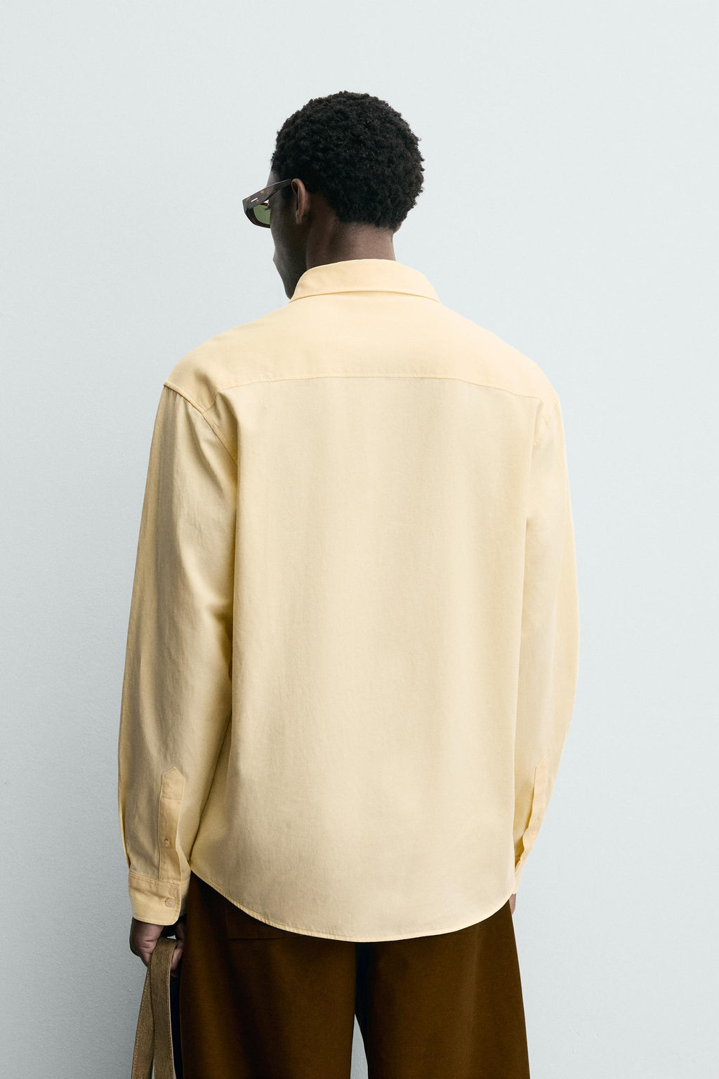 FLOWING SHIRT WITH POCKET - Zara фото 12