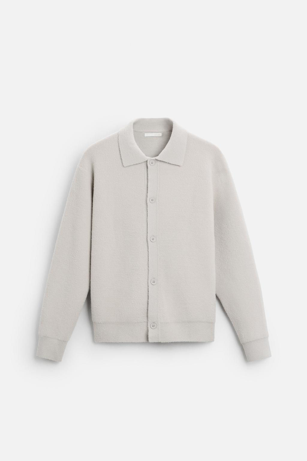 TEXTURED CARDIGAN - Zara фото 7