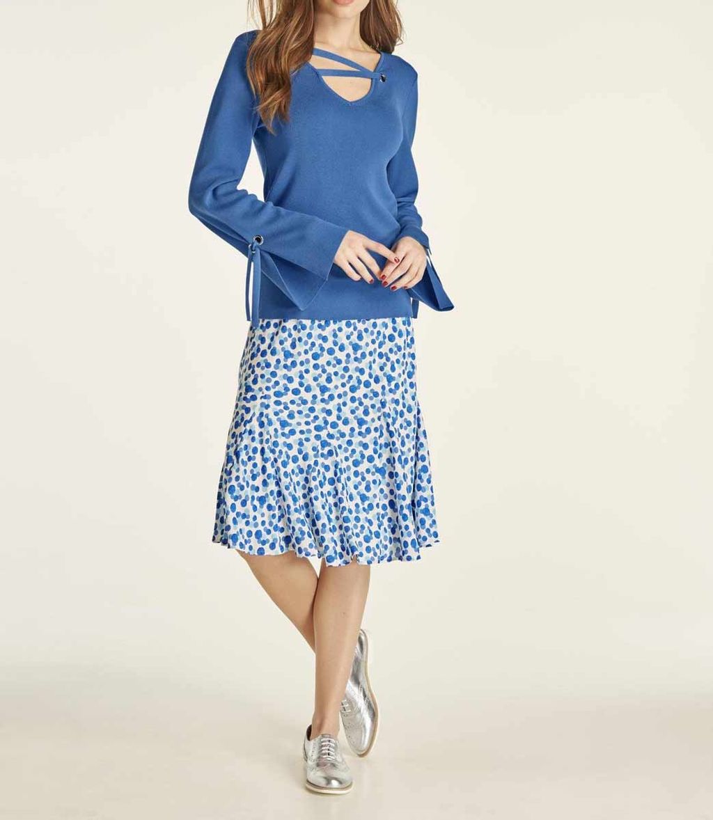 Пуловер, синий - Heine фото 3