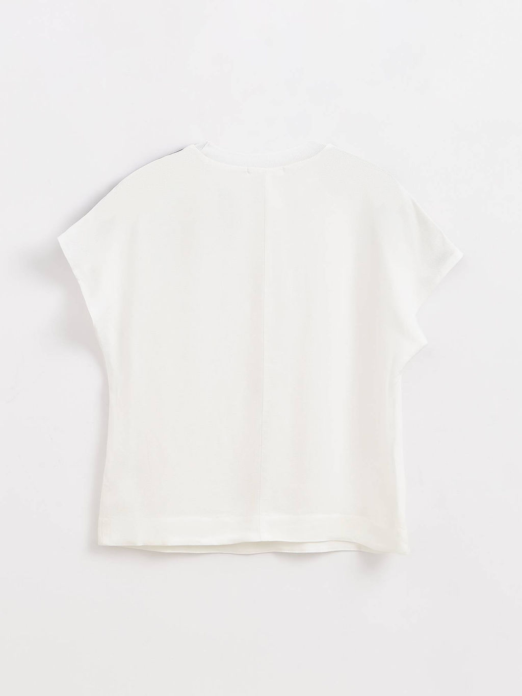 CONTE LBL 1597 Блузка из фактурной вискозы Desperate off-white