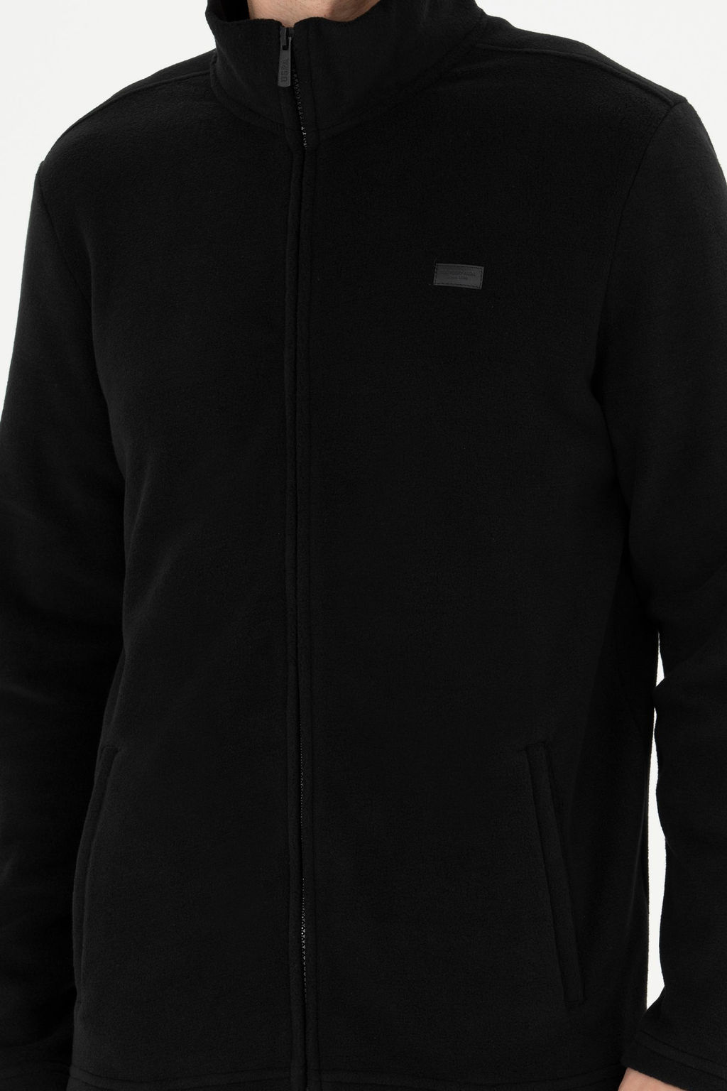 U. S. Polo Assn / Мужской черный вязаный кардиган - U.s. polo assn фото 13