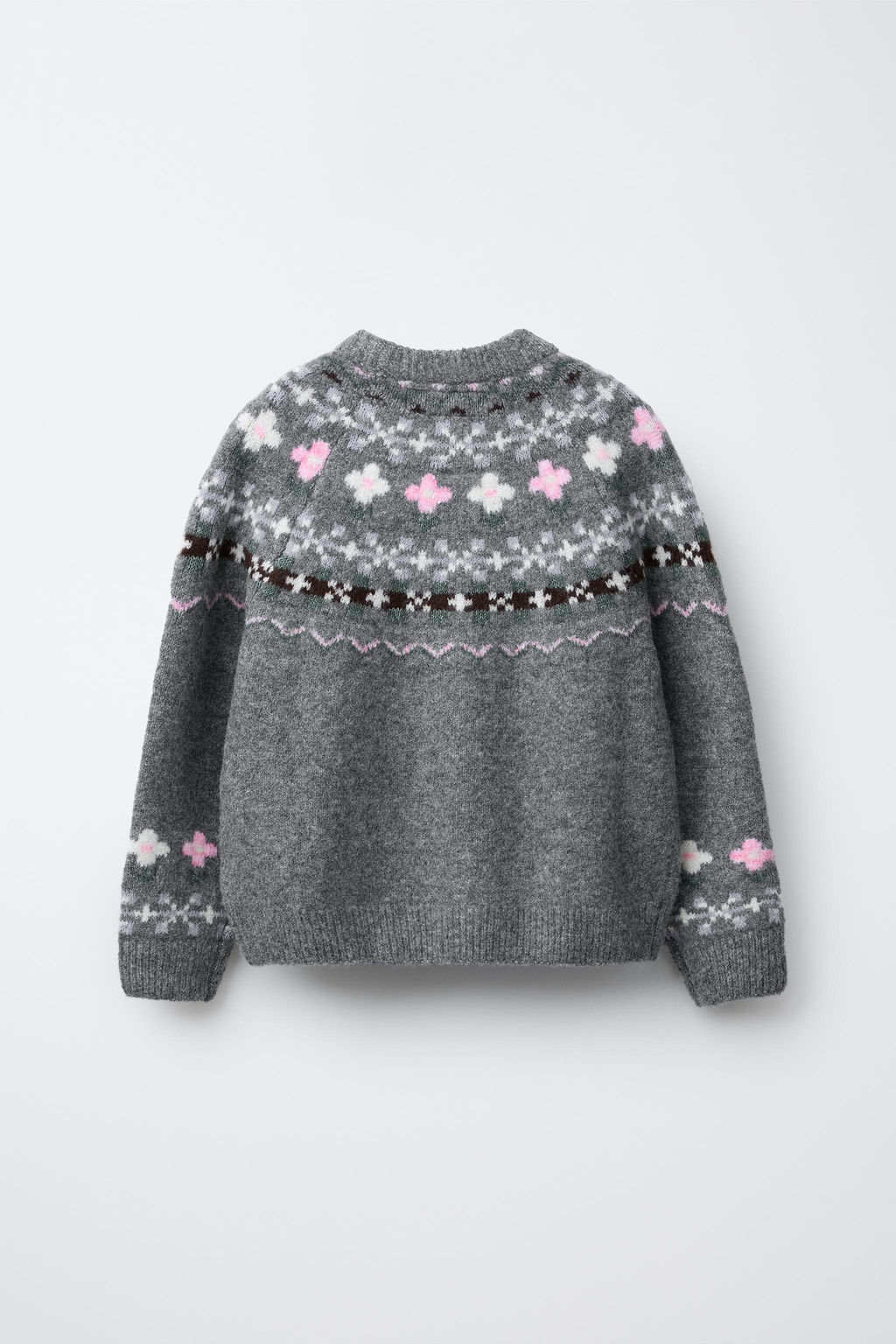JACQUARD KNIT SWEATER - Zara фото 2