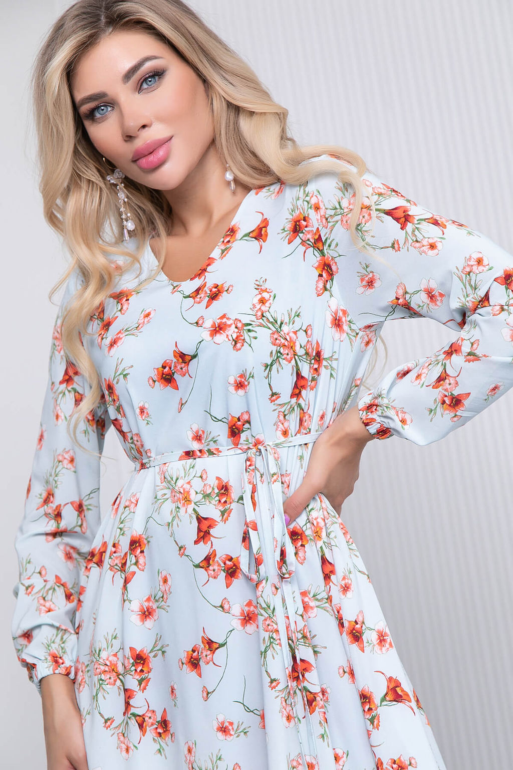 Платье Волшебная история (ментол) НЬЮ П7000 - Taiga lady фото 9