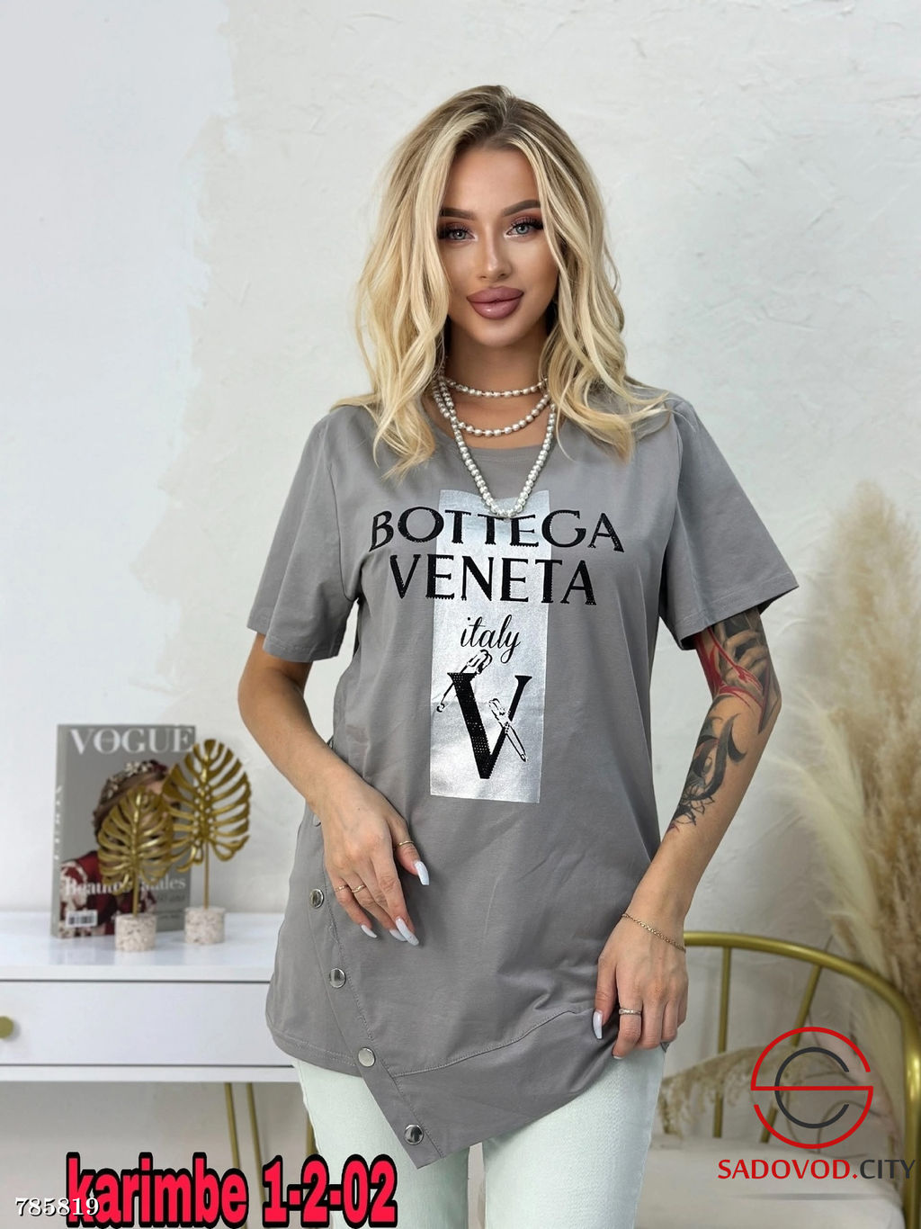 Женская повседневная футболка - Bruno фото 3