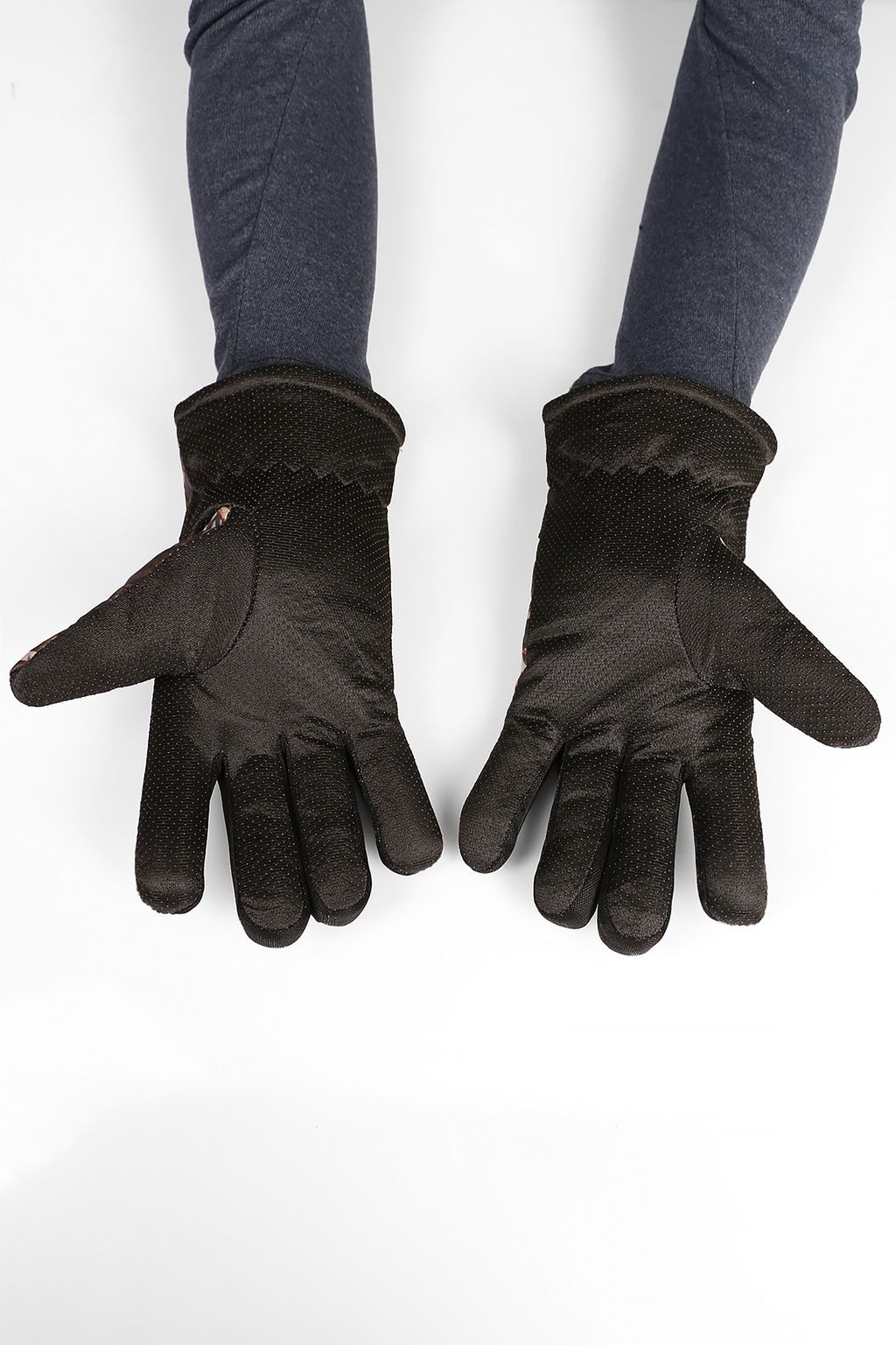 2-2 Е-305.С1 Перчатки мужские утепленные - Almond фото 2