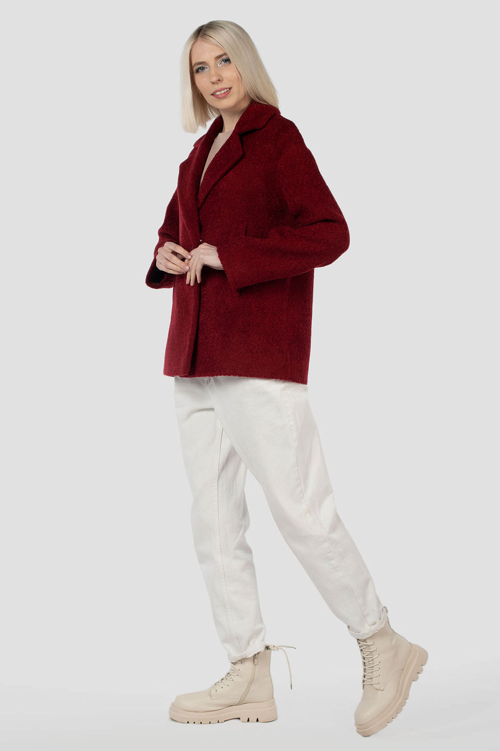 Пальто женское демисезонное - El podio фото 6