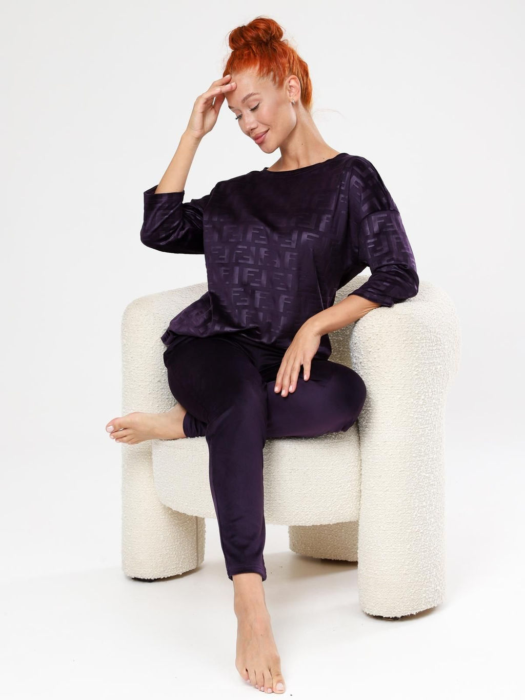 IV-CAPRIZ Вениса-Жаккард - костюм из велюра  фото 3