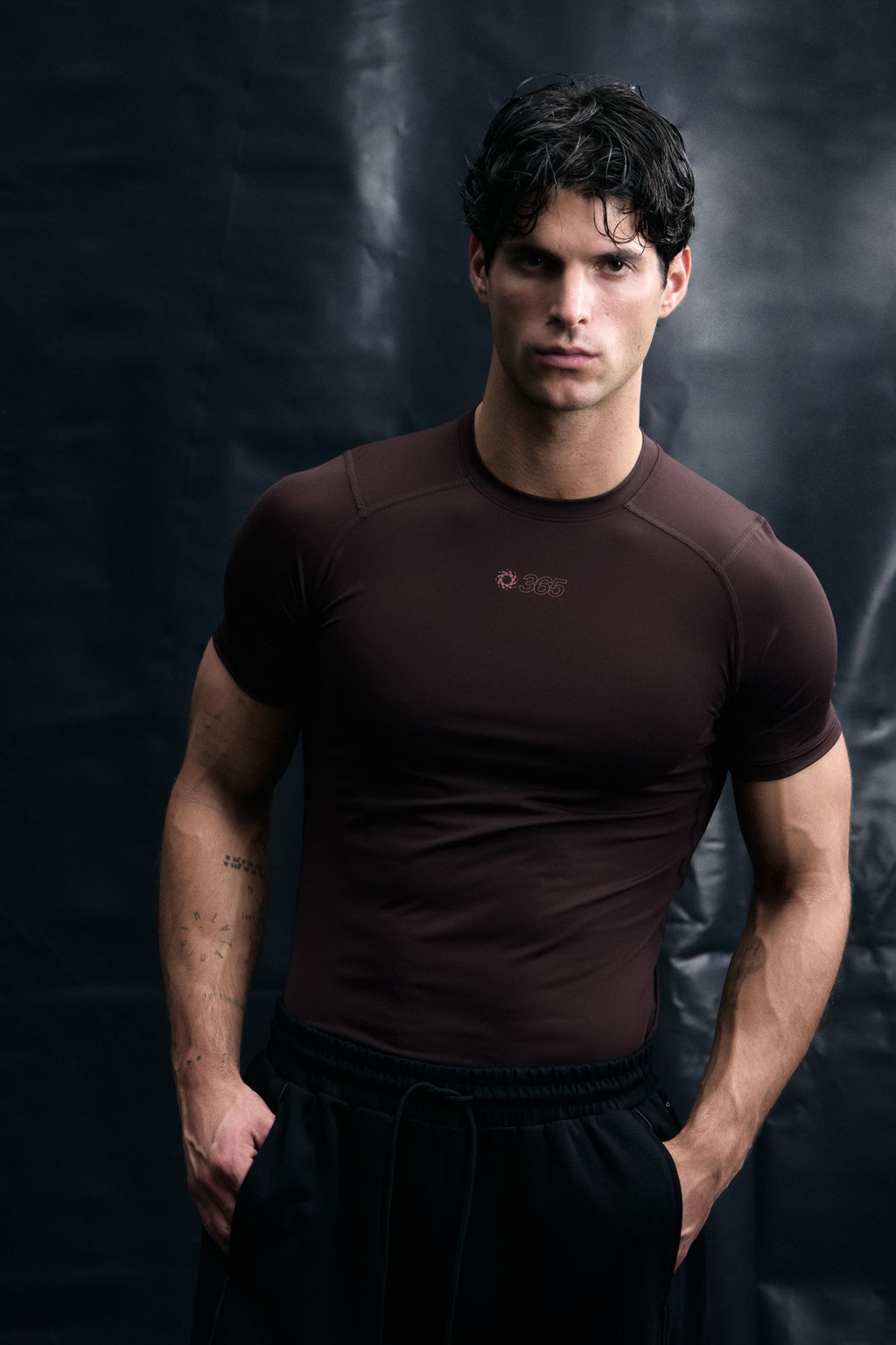 Camiseta de deporte con DryMove Compression Fit - H&m фото 5