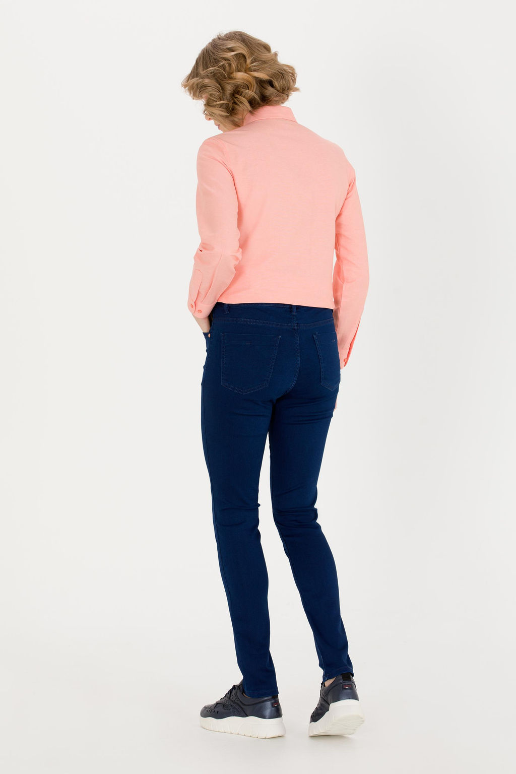 Женские синие джинсовые брюки - U.s. polo assn фото 4