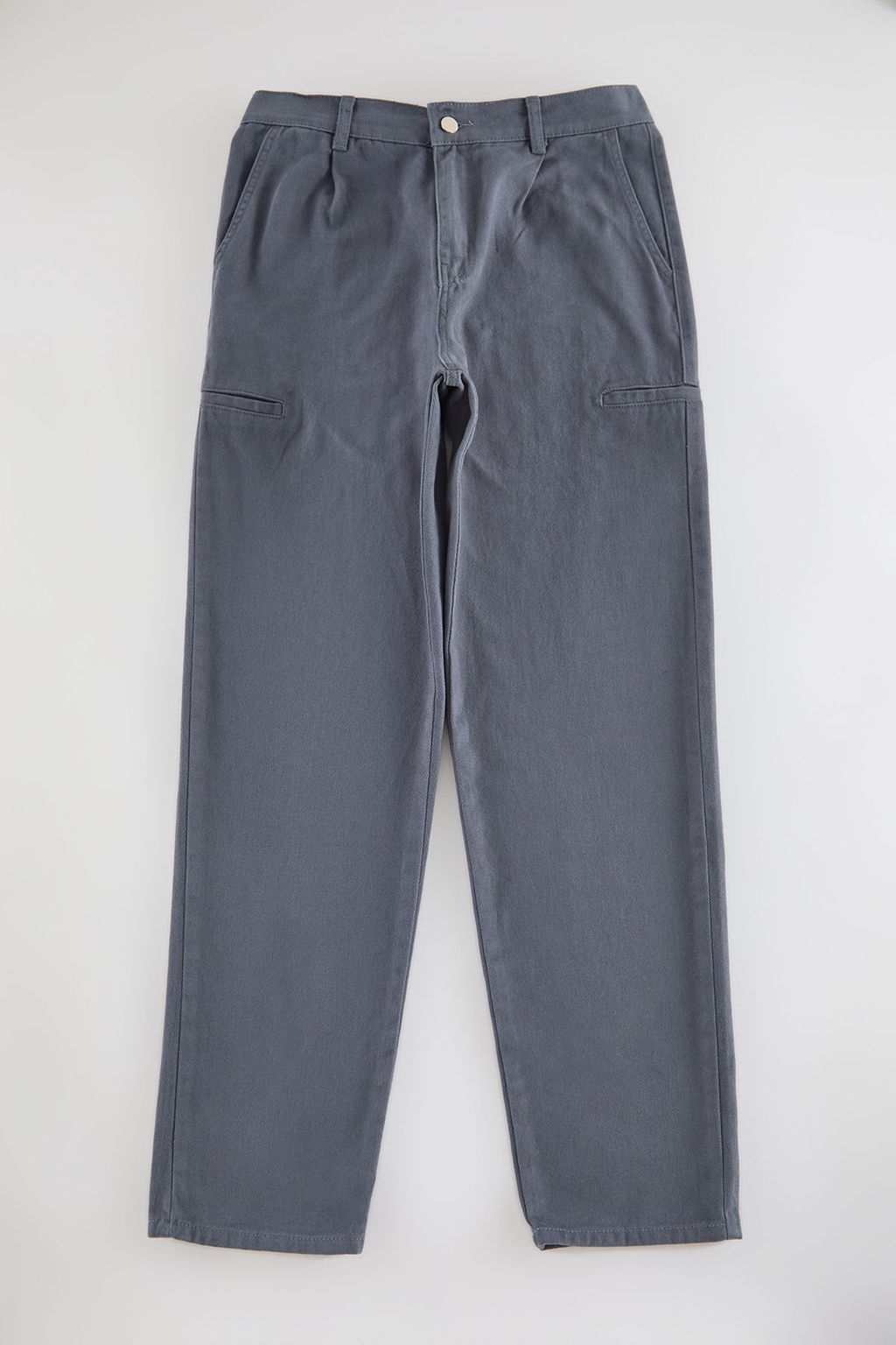 TRENDYOL MAN Antrasit %100 Pamuk Pileli Kargo Cepli Dokuma Gabardin Pantolon TMNAW25PL00006 - Trendyolmilla фото 6