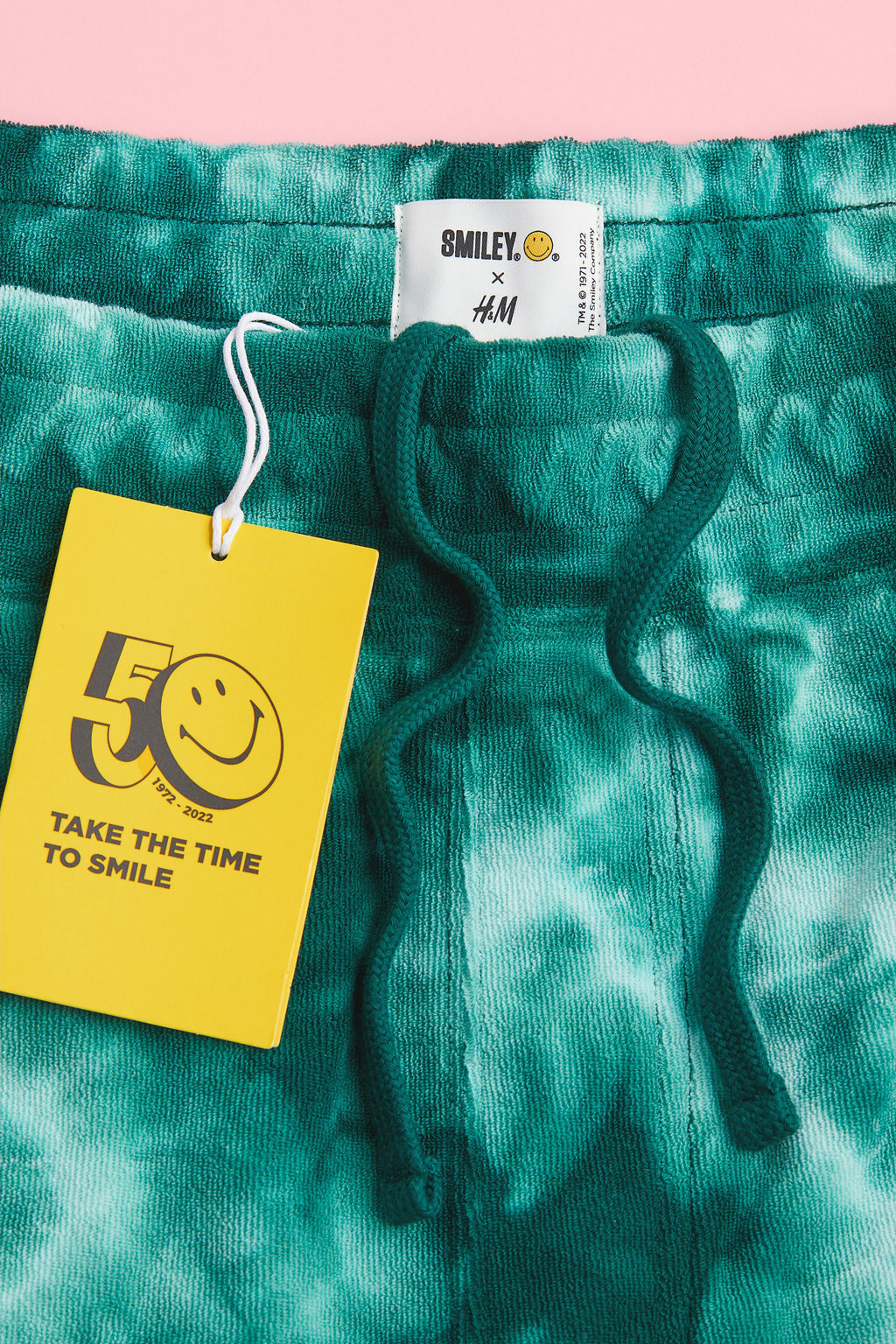 Pantal?n corto en tejido rizado Relaxed Fit - H&m фото 2