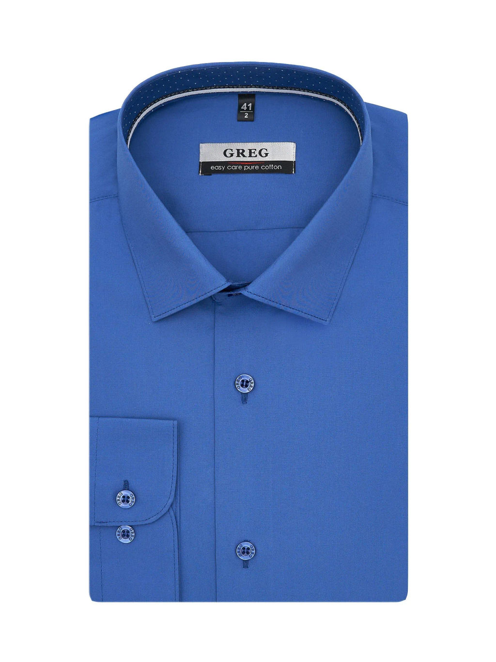 Сорочка мужская длинный рукав GREG 230/231/JAM/Z/1p