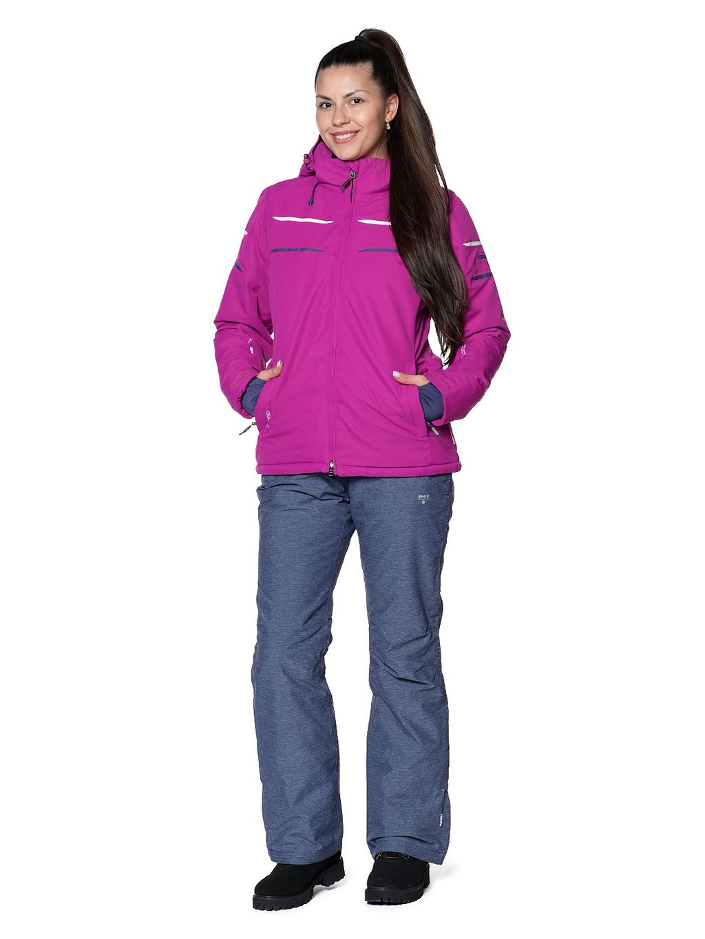 Костюм B-8629 Винный