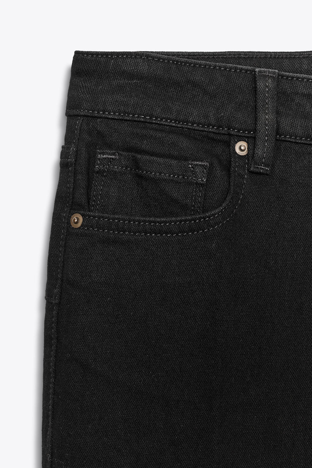 JEANS ZW COLLECTION BOOTCUT TIRO MEDIO / Negro - Zara фото 8