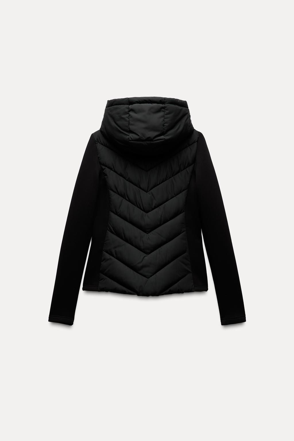 CONTRAST PUFFER JACKET - Zara фото 4