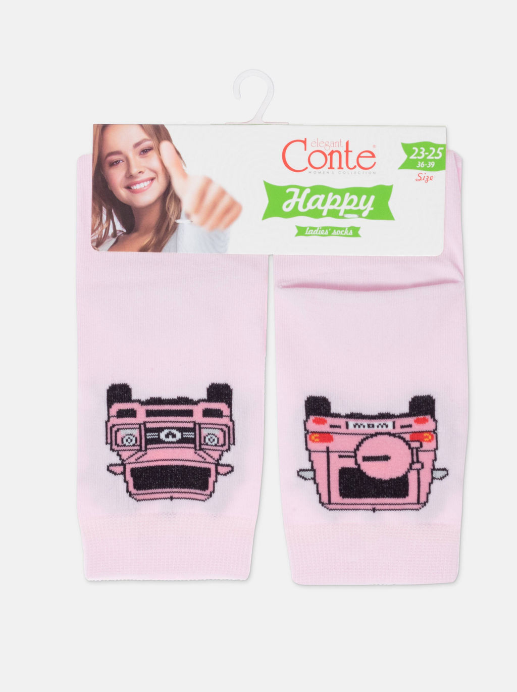 Цена за 2 пары. Носки фантазийные CONTE HAPPY Носки женские - Conte elegant фото 9