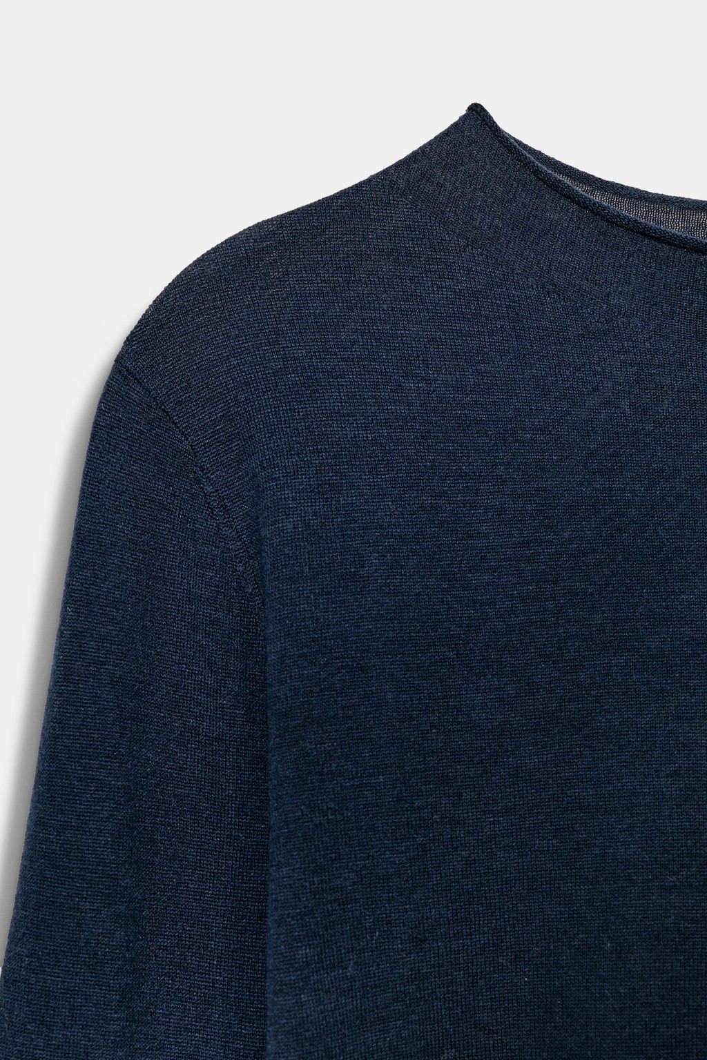 EXTRA FINE WOOL AND SILK TOP - Zara фото 5