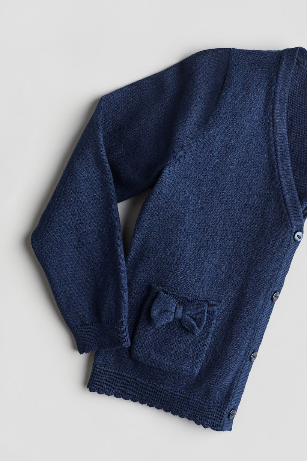 Cardigan escolar de algodon - H&m фото 4