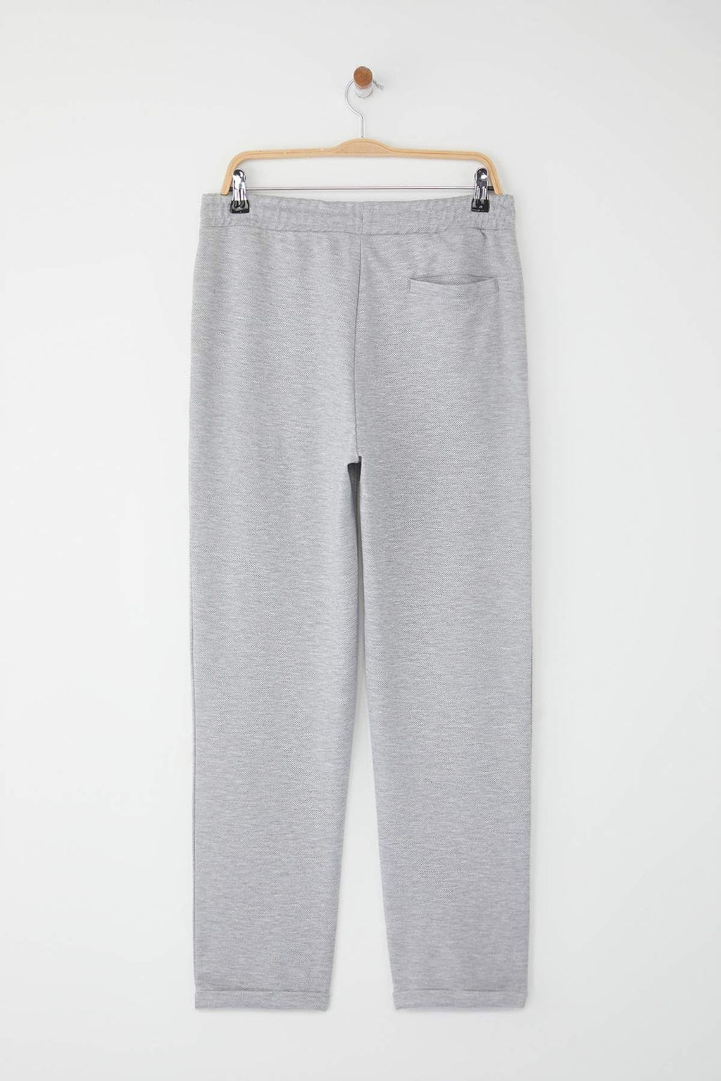 TRENDYOL MAN Bej Regular Fit Orme Esnek Rahat Beli Baglamal? Lastikli Duble Paca Kumas Pantolon TMNAW25PL00002 - Trendyolmilla фото 25
