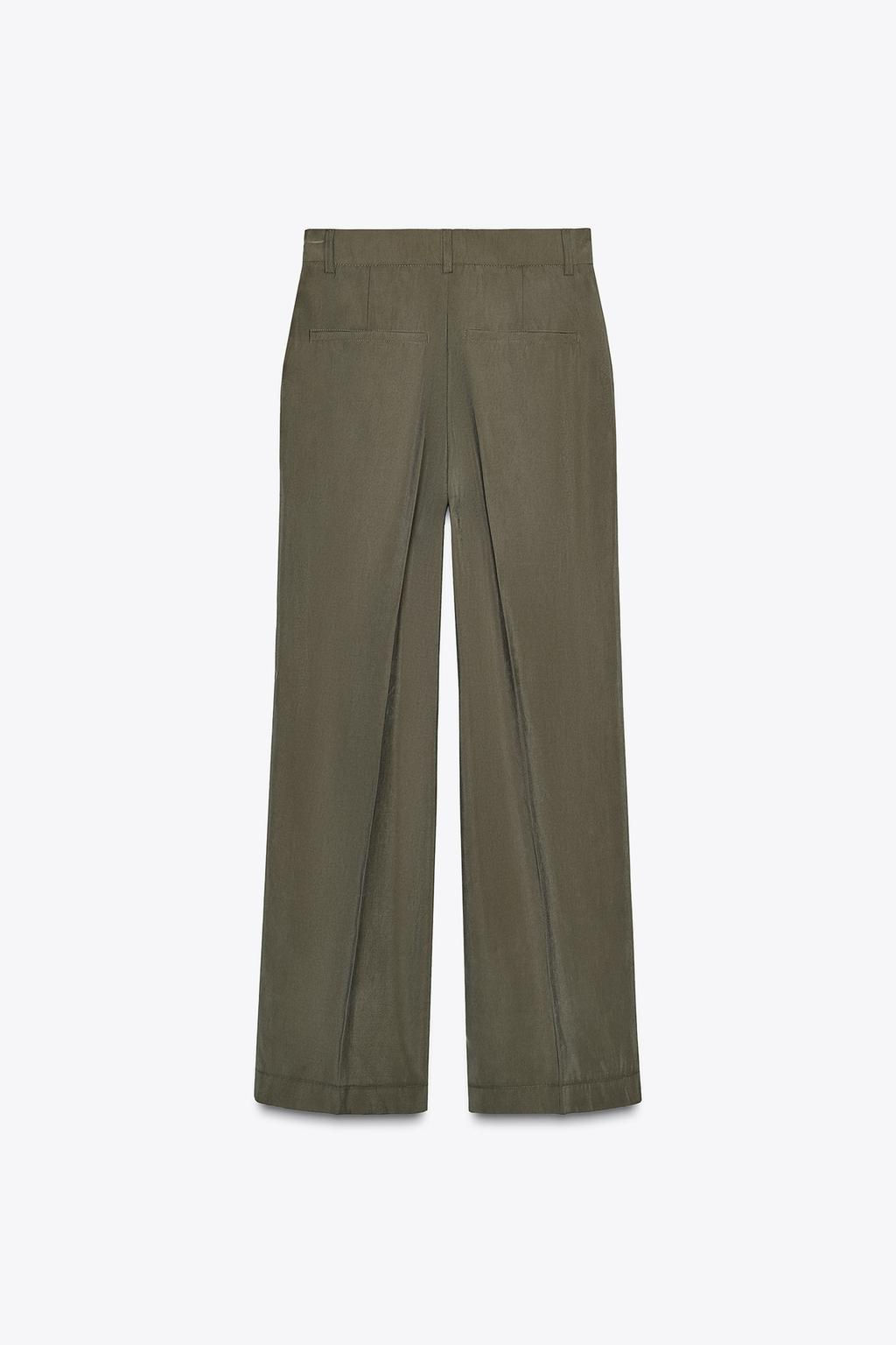 FLOWING DARTED TROUSERS - Zara фото 7